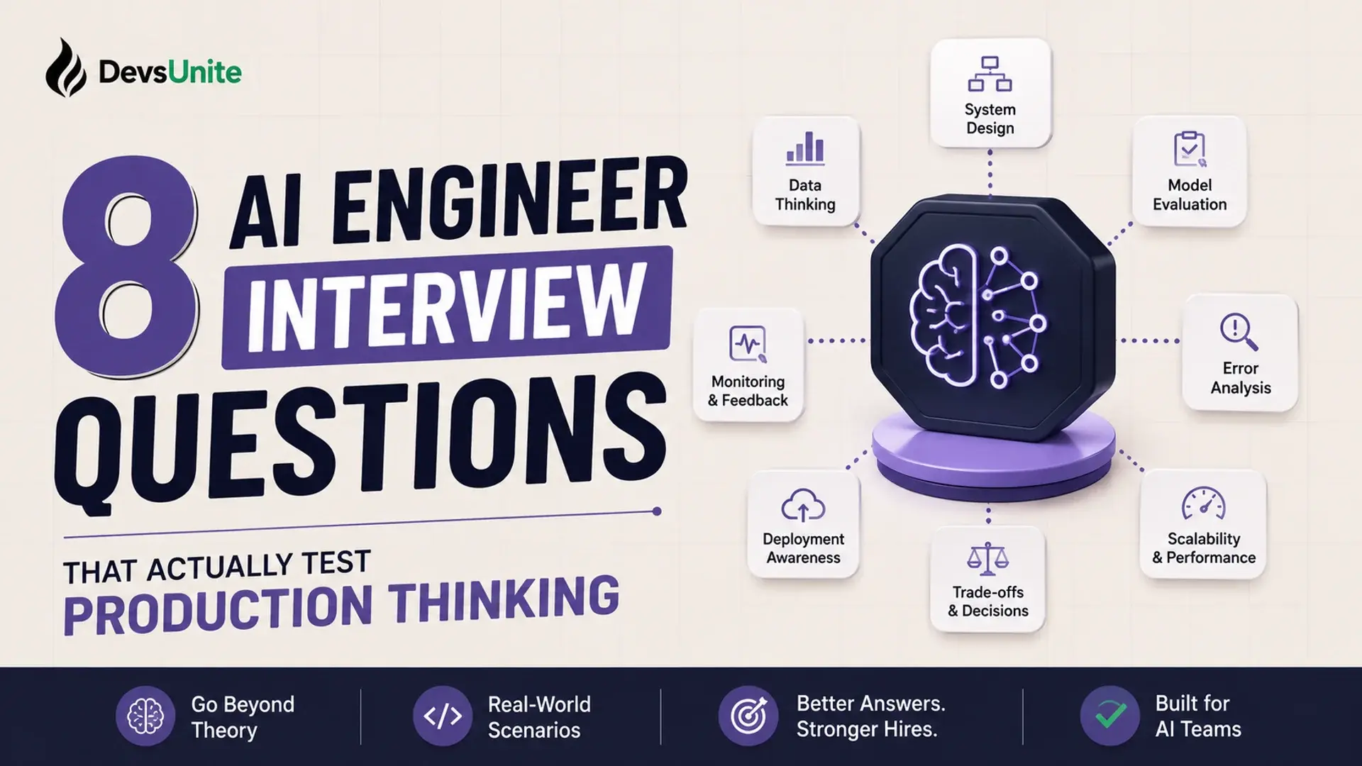 8 AI Engineer Interview Questions That Actually Test Production Thinking
