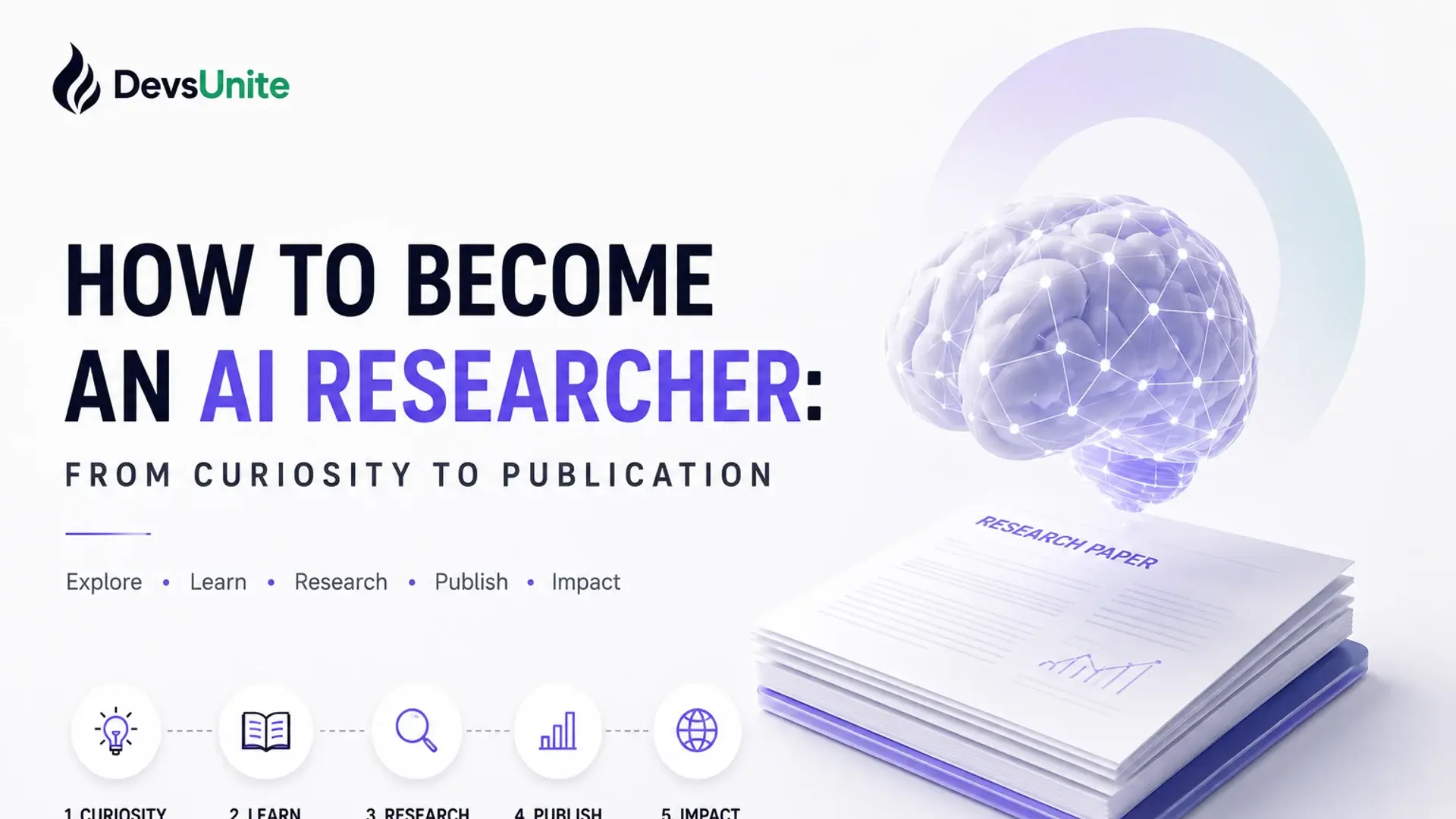 How to Become an AI Researcher: From Curiosity to Publication?