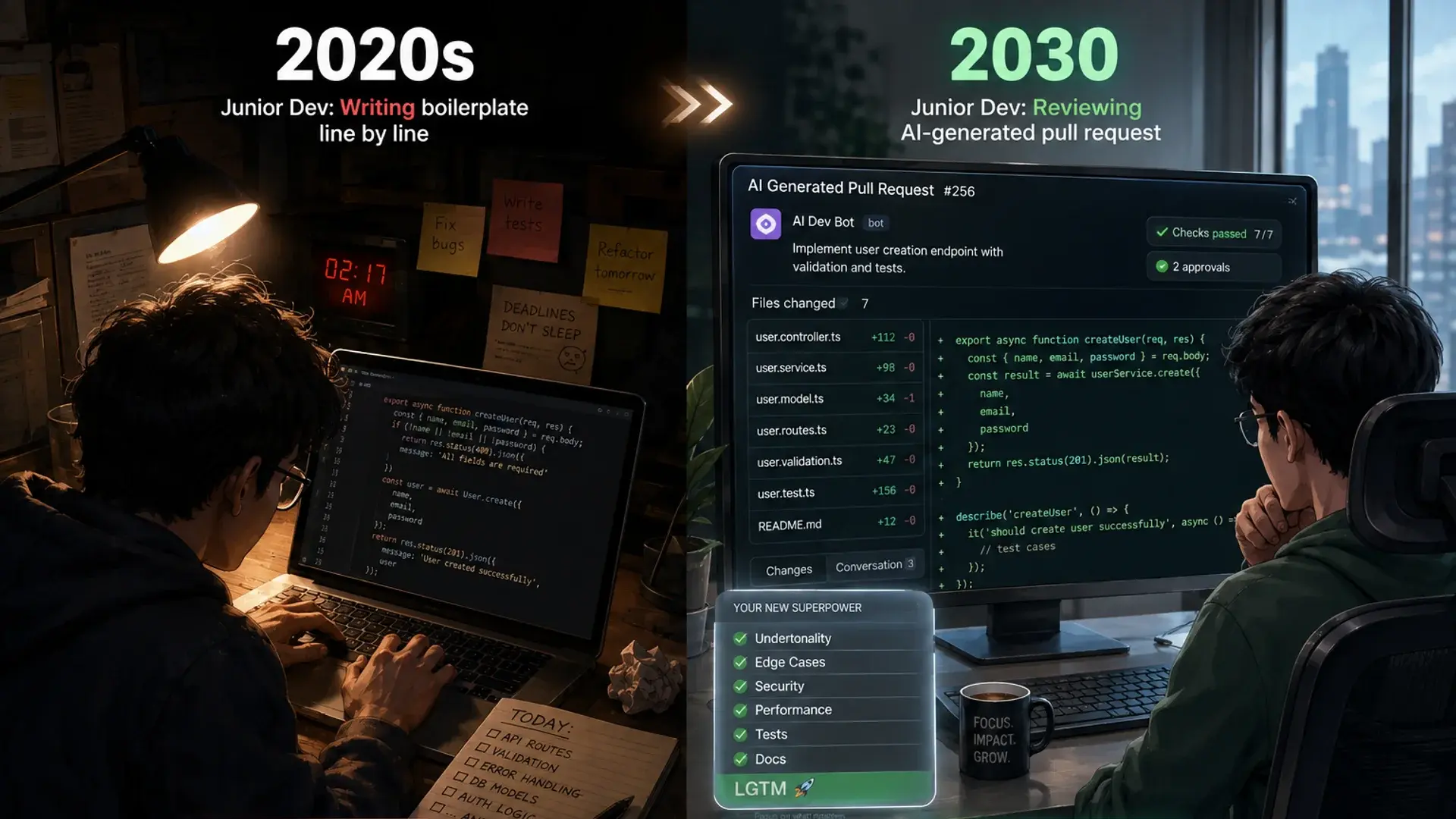 Junior Developer Roles in 2030: A Hype-Free Forecast