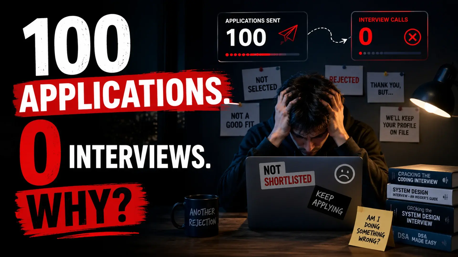 100 Tech Job Applications. 0 Interviews. What’s Going Wrong?